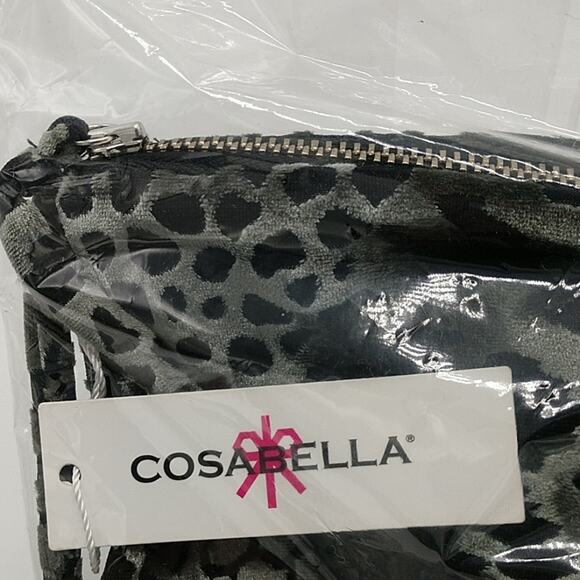 NWT Cosabella Bisou 3 piece Black Bralette & Thong Gift Set size Large - Picture 6 of 6